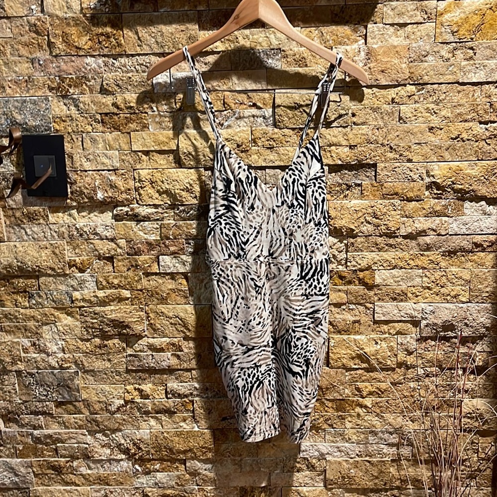 Guess Animal Print Mini Dress